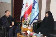 دیدار مدیران کل کانون پرورش فکری و صدا و سیمای آذربایجان‌غربی
