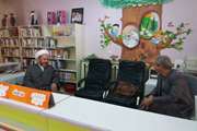 بازدید امام جماعت مسجد جامع تازه شهر از کانون پرورش فکری