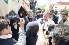 بازدید مسئولین ملی و استانی از موکب  «میهمانان کوچک امام حسین (ع)» کانون پرورش فکری کودکان و نوجوانان استان آذربایجان غربی